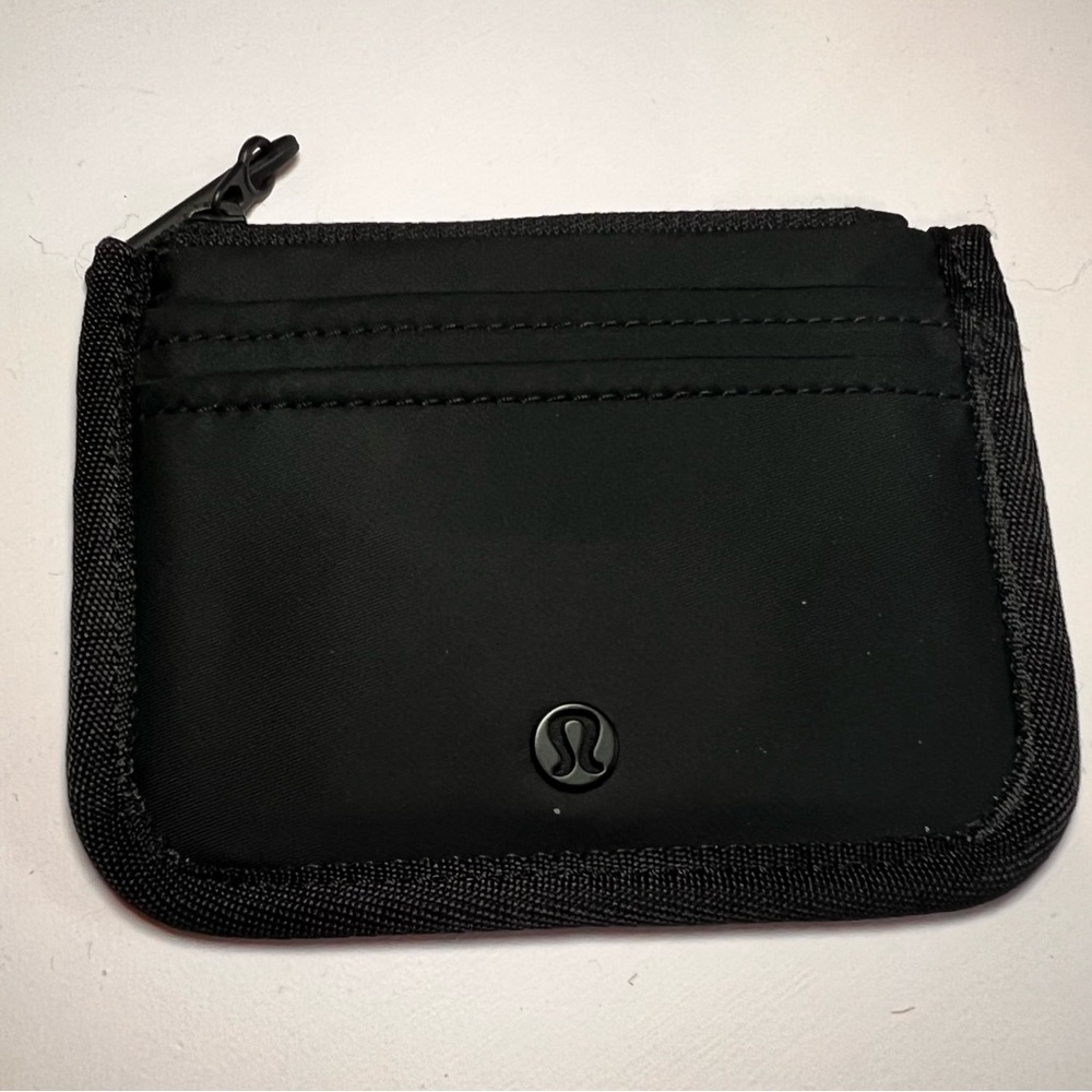 Lululemon Black Card Holder